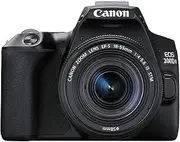 Canon DSLR EOS 200D Mark II, Black with EF 18-55mm Lens - AU version