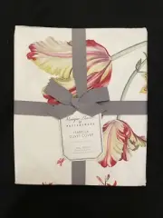POTTERY BARN MONIQUE LHUILLIER ISABELLA FULL / QUEEN DUVET W/ 2 STANDARD SHAMS