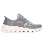 Skechers Ladies Slip-ins Slippers Trainers Sports Shoes Grey 150420