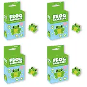 80pc Gamago Frog Bandages First Aid Bandaid Wound Plaster 1.5x1.7in Green