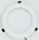 190mm 18W 3000K LED Dimmable Baffled Recessed Downlight