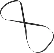 Holibanna 40cm Rubber Belt for Turntable Phonograph Record Player Belt Sturdy and Elastic Original Replacement