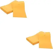 TEHAUX 2sets Elegant Business Mailing Envelopes Kraft Paper Clasp Closure Colorful Letter Size Paper Envelopes 100pcs*2