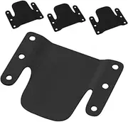 Happyyami Metal Sectional Connectors 2 Sets Couch Connectors Black Threaded Sofa Connecting Clamp