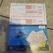 25 recipient 2022 Tax Form 1096 Annual Transmittals for 1099-NEC to IRS)