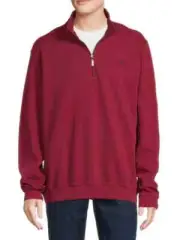 Tommy Bahama Sweatshirt 1/4 Pullover Long Sleeve Red Men's M Medium