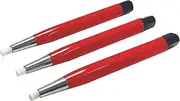 TAURISH Fiberglass Scratch Brush Pen 3 Pack Jewelry Watch Coin Cleaning Electronic Applications Rust and Corrosion Removal