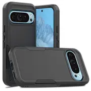 ZUSLAB for Google Pixel 9 Pro XL Case Rugged Defender Protective Heavy Duty Shockproof Dustproof Cover (2024) - Black
