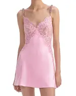 Self-Portrait x Christopher Kane Lace Satin Mini Dress