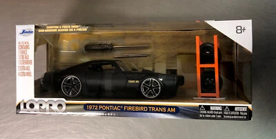 JADA LOPRO 1972 PONTIAC FIREBIRD TRANS AM DIECAST BLACK/GOLD PAINT 1/24 SCALE