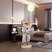 Astronaut Moon Lamp LED Night Light Starry Sky Projector Home Decor Living Room