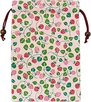 Kyoyu Goshuin Book, Drawstring Bag, Case, Yumeji Takehisa, Strawberry, 7.1 x 10.4 inches (18 x 26.5 cm)