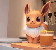 GIANT EEVEE STATUE TABLE Home Decor ANIME Room STUDIO ART INTERIOR DESIGN FIGURE