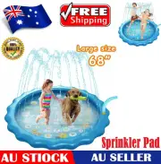 68" Water Spray Pad Inflatable Splash Play Mat Summer Pool Water Toy AU NEW 2025