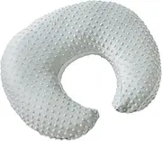 Pillowcase for Nursing Pillow and Positioner for Breastfeeding and Bottle Feeding, Propping Baby, Tummy Time, Baby Sitting Support, Awake-Time Support, Pillow Cover Only (Sea Foam)