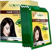 Sunny Bakson Hair Color Ammonia Free Dark Brown Pack Of 12 X 20gm