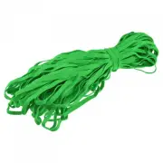 Flat Elastic Band for Sewing 1/4" x 33 Yards Green Braided Stretch Strap