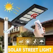 Outdoor 120W LED Solar Flood Light Motion Sensor Security Wall Yard Street Lamp