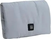 Hand Warmer, Warmer Pouch, Rechargeable Adjustable Portable Versatile Lightweight Compact Graphene Outdoor Electric Soft Heated Warmth Gear for Camping, Gray, Green
