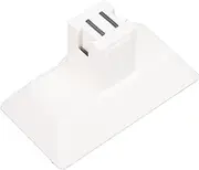 Fast Charging Controller Charger, Charge 2 Controllers Smart Dock Stand for Switch with Stand (White)