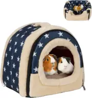 Guinea Pig Bed Rabbit Bed Cozy Guinea Pig Hideout House Bunny Hideout for Rabbit