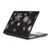 MacBook Pro 14-inch (M1 - M4) Impact Case Snowflakes Dark