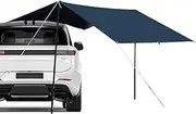 Car Awning Sun Shelter,Auto Sun Shelter Camping Shade | Lightweight and Portable Car Canopy Tent for Camping, Weekend Picnics, Family Gatherings, Carting Activities