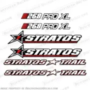 Fits Stratos Boats 268 Pro XL Decal Package
