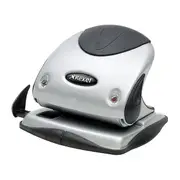 Rexel Punch 2Hole 25 Sheet P225 Silver Black Clamshell