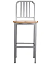 Linon Set of 2 Frazier Metal Barstools