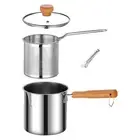 Multipurpose Deep Fryer Pot Kitchen Frying Pan for Kitchen Home Outdoor