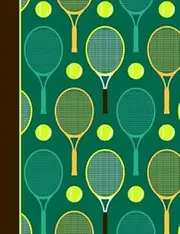 Composition Notebook: Tennis Green College Ruled Lined Pages Book (7.44 x 9.69)