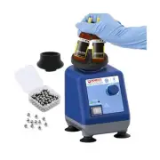 FOUR E'S SCIENTIFIC Laboratory Vortex Mixer, Mini Vortex Shaker, 0-3000rpm, T...