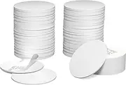 50pcs NFC Tags NTAG215 Tags Blank White NFC Coins Cards NFC Stickers with Adhesive Back, Compatible with TagMo and NFC Enabled Device