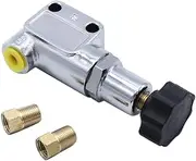 1 Set SHLPDFM Silver Aluminum/Steel Wilwood Knob Adjustable Disk Brake Proportioning Valve 260-8419 Fits for Wilwood