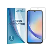3 Pack MEZON Samsung Galaxy A34 5G Hydrogel Film Clear Screen Protectors