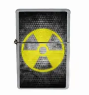 Radioactive Rs1 Flip Top Oil Lighter Wind Resistant