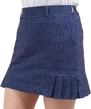 [TaylorMade] TL165 Women's Brushed Monogram Skort