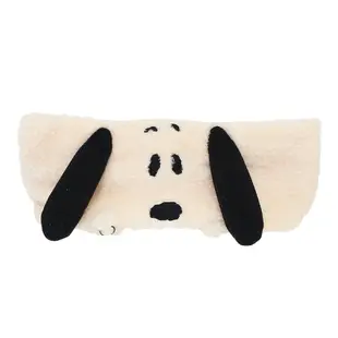 SHO-BI 粧美堂 Snoopy 史努比 復古系列 絨毛洗臉髮帶 (附收納袋) SB46304