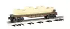 Williams by Bachmann 47552 O Gauge Pennsylvania PRR 40' Flatcar w/Crates - NEW