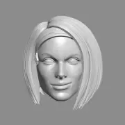 Mandalorian Bo Katan Kryze Death Watch custom head for Star Wars action figures