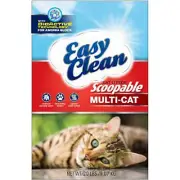 Easy Clean Multi Cat Scoopable Cat Litter 20 Lb