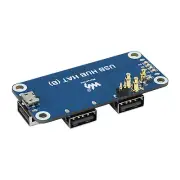 USB 2.0 Top Pin Expansion Board +Case USB HUB Shell Kit for Raspberry Pi Zero 2W
