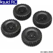 Axial Racing -1538 1.0 Black right-handino Primm & Falken M/T 4 : SCX24