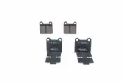 Bosch Rear Brake Pads BP679 fits Volvo 740 Kombi 745 2.3 2.3 Turbo (for: Volvo)