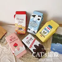 在飛比找蝦皮購物優惠-現貨+預購 果汁 牛奶 手機包 ❤CAT's貓森❤ 可愛 草