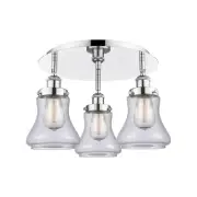 Innovations Lighting 916-3C-10-18 Bellmont Flush Bellmont 3 Light - Chrome