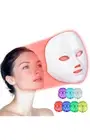 Berber's Treat Led Face Neck Mask Light Therapy, 7 Colors LED Facial Open Box