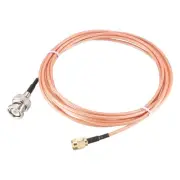 RG316 Coaxial Cable with BNC Male to SMA Male Connectors 50 Ohm 10 Ft