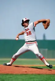 Steve Stone of the Baltimore Orioles 1981 Baseball Photo 2